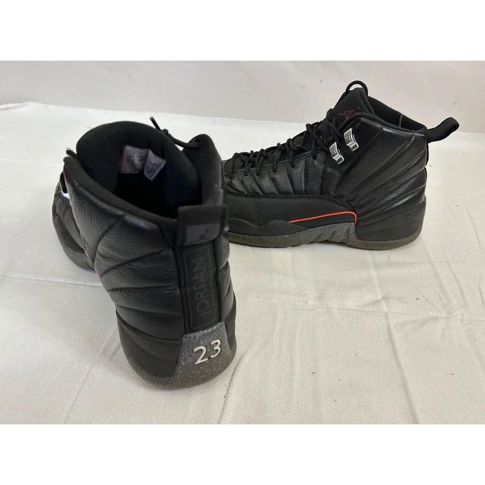 Nike Air Jordan 12 Retro Utility Black/Bright Crimson Men's Size 12 DC1062-006